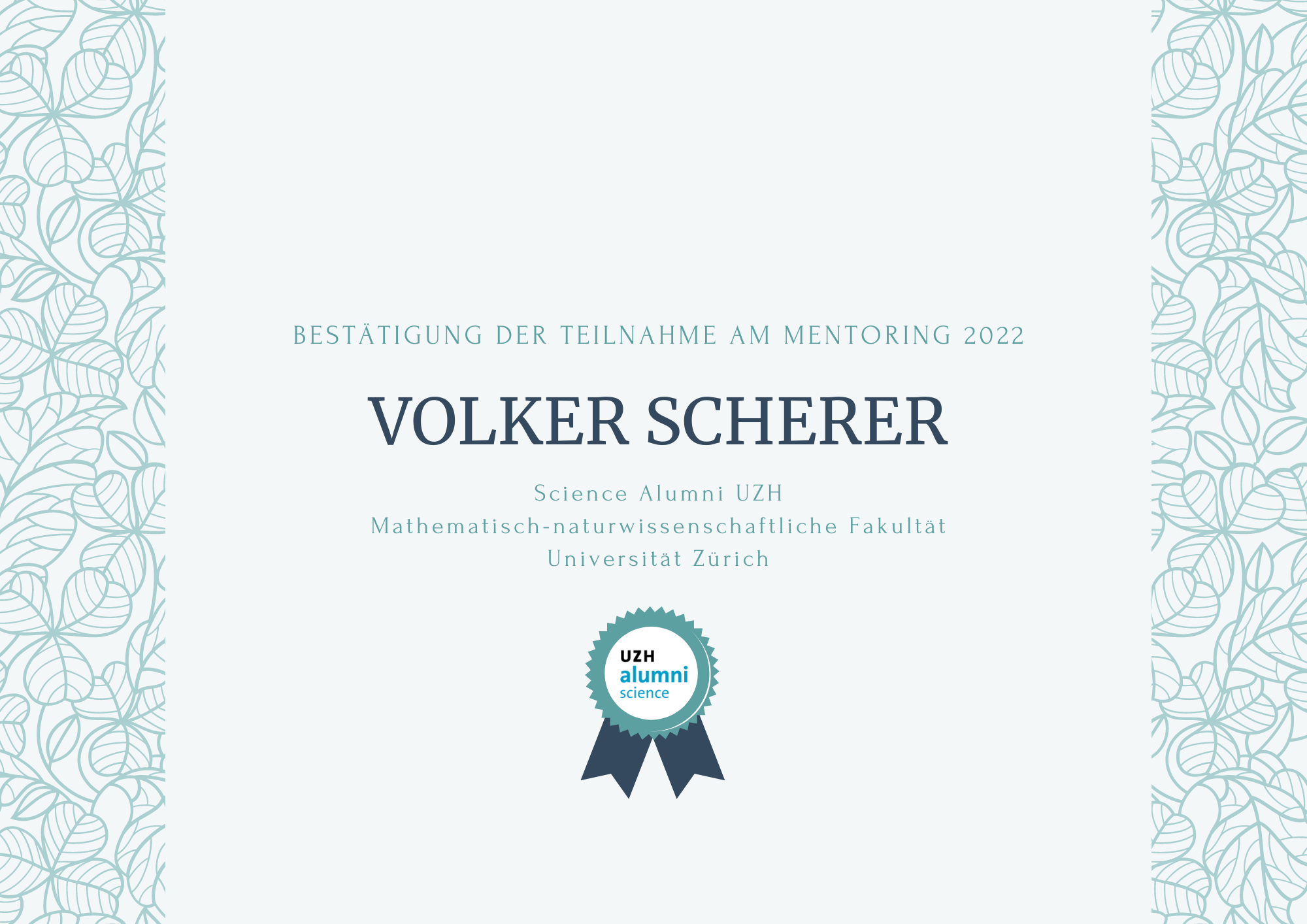 Volker Scherer