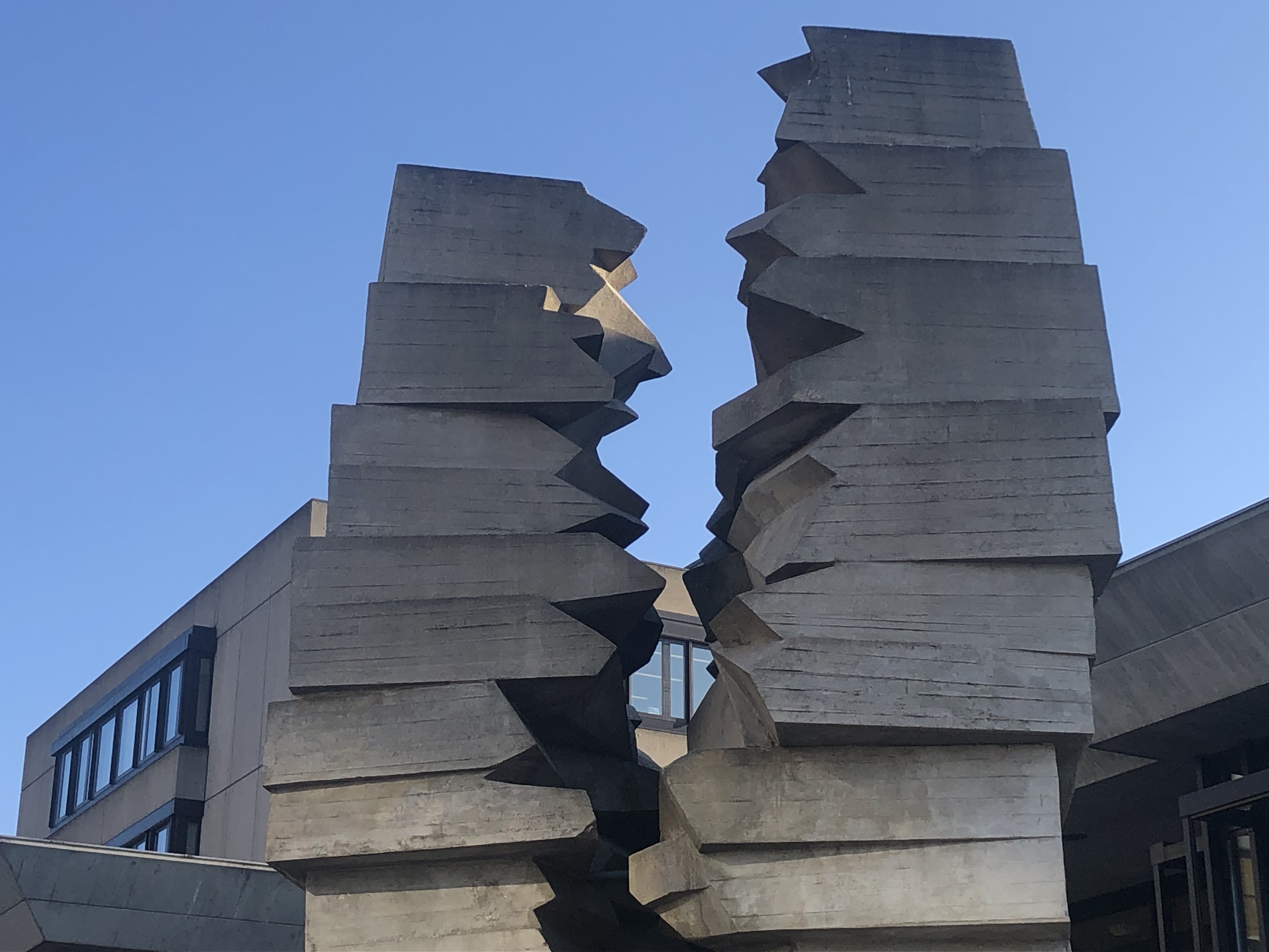 Gegentreppe 1979 bis1983 Rolf Naghel